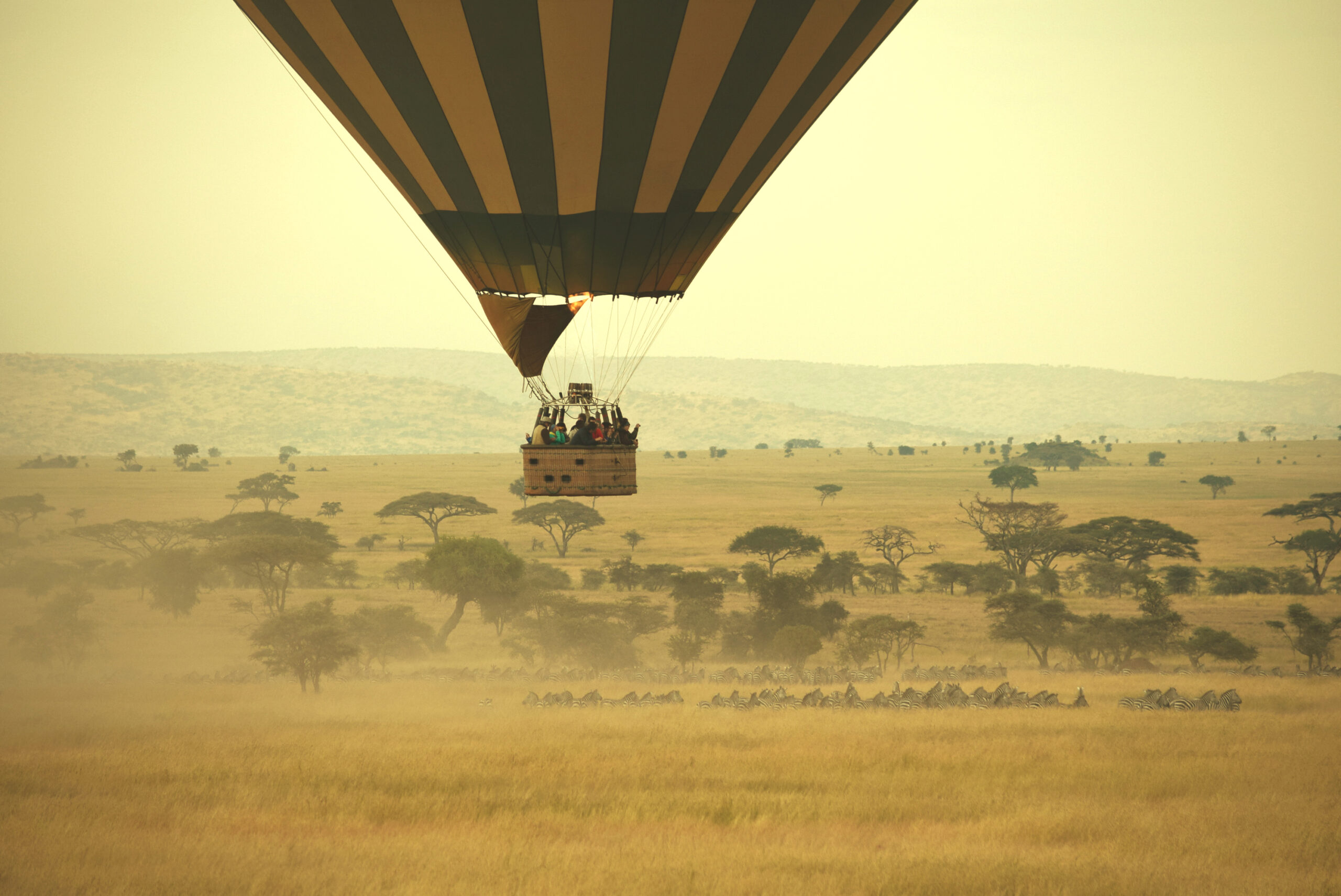 Luxury Balloon Safari Africa